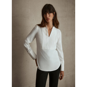 Mint Velvet White Collar Detail Shirt